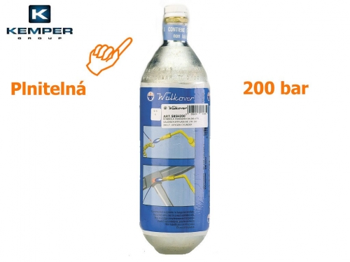 Kyslík - Miniautogen, plniteľná fľaša 200 bar