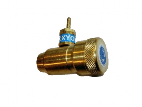 Mini autogén redukčný ventil-kyslík M10x1