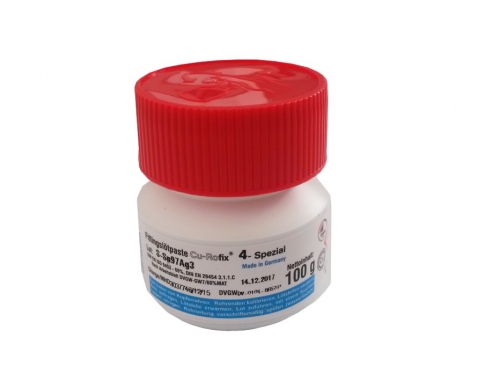 Pasta spájkovacia,Cu-Rofix4,Sn97Ag3, 100g