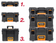 Profesionálny úložný systém-3 boxy